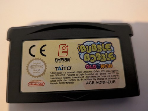 Genuine bubble bobble old - bobble,