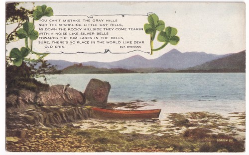 Irish old erin - old, lake
