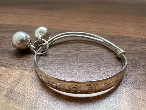 Silver christening - silver,