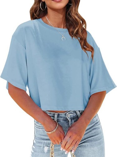 Ladies summer shirts crop - ladies,