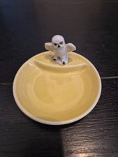 Wade White Owl  Dish/Pin Tray