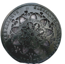 Antique old  cast iron restored Trivet by Gaskell & Chambers  Bar fitters Rare