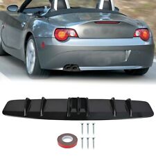 Rear Diffuser 7 Fins Bumper Lip Splitter Spoiler For BMW Z4 E85 E86 Z4 Z4M Z8 #F