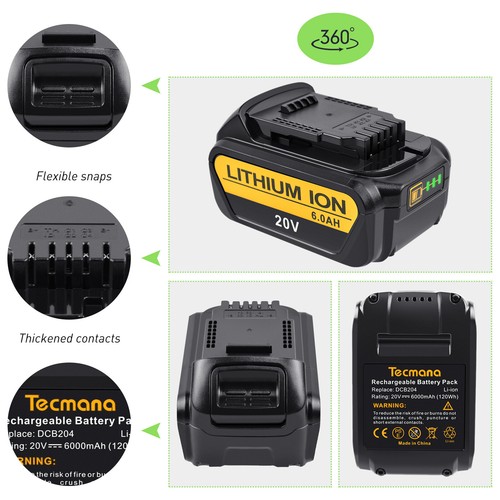 18v 20v 6ah ion - 18v/20v, battery