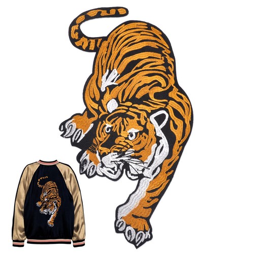 Big tiger embroidered - big,
