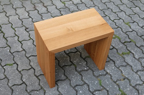 Designer stool oak solid - designer,
