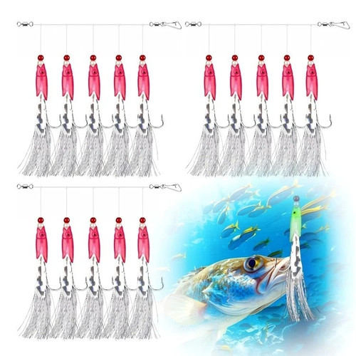 Pack mackerel feathers - mackerel,