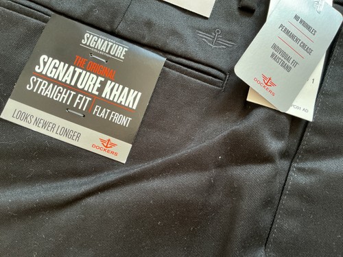 Dockers formal trousers black