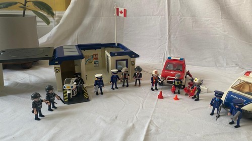 Playmobil police fire - &, bundle