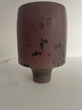 Contemporary Studio Pottery Footed Vase / Vessel