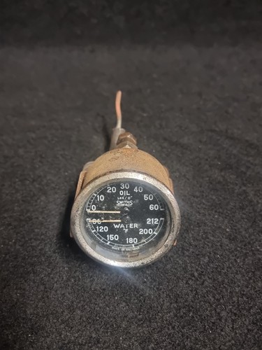 Smiths dual oil pressure - oil, and