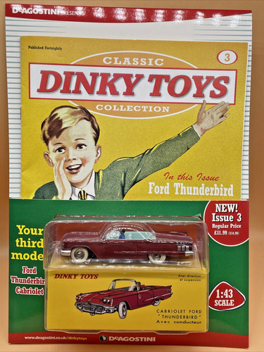 Dinky 555 ford thunderbird - dinky,