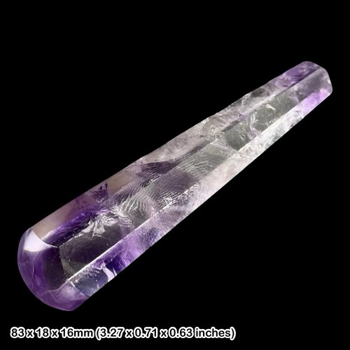 Amethyst crystal wand - crystal, grade