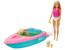 Barbie Doll and Boat Playset