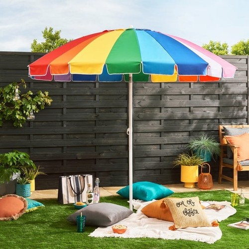 Garden beach parasol - garden,