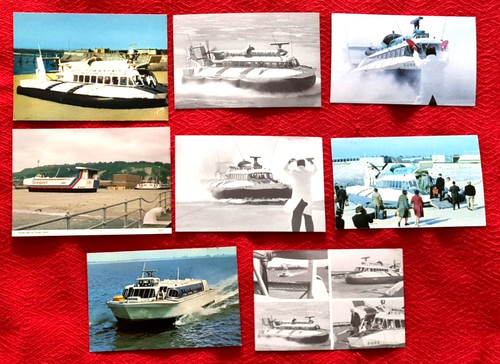 Various hovercraft postcards - 8,