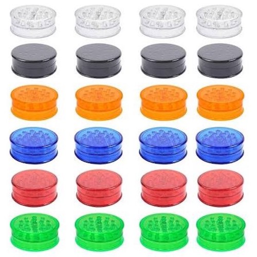 Plastic herb grinders 53mm box - plastic,
