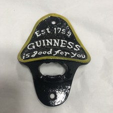 Guinness Cast Iron Wall Bottle
