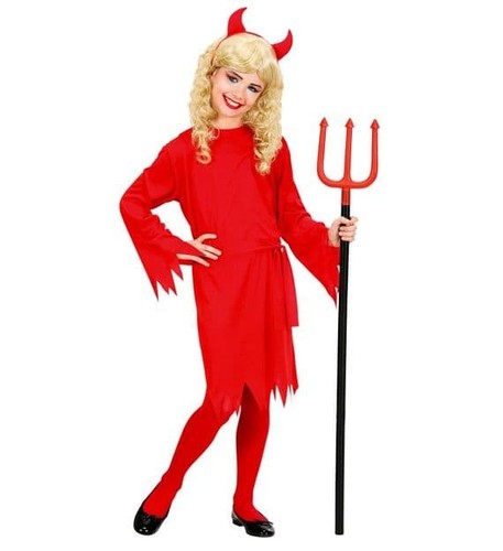 Girls devil costume halloween - devil,