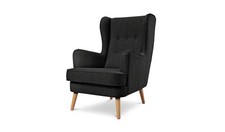 Callie Fabric Wingback Chair