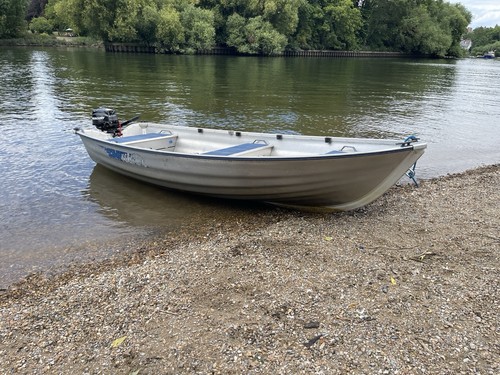 Motor boat row aluminium - boat/row,