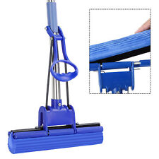 Sponge Mop Super Absorbent Squeegee Floor Mop Cleaning Telescopic Handle 1 Head