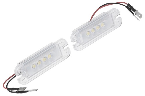 Lighting license plate lamp - plate,