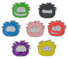 Club penguin puffles - penguin, colors