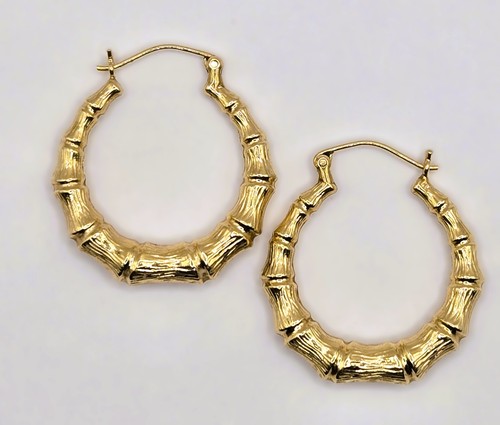 14k gold bamboo - 14k,