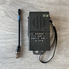 ICOM IC-4E UHF Transceiver Handheld No Battery Power Tested