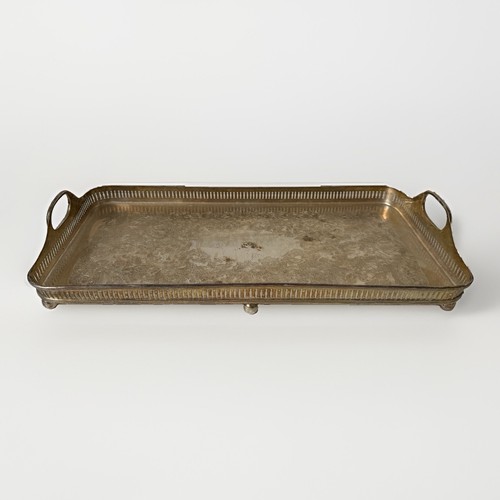 Large silver plated gallery - large,