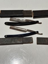 2 old straight  razors Germany with origanl boxs