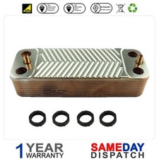 Glowworm & Saunier Duval Boiler 16 Plate Heat Exchanger 2000801831