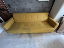 Sofa Bed Yellow From Made.com