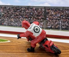 Britains Speedway Motorcycle "Ole Olsen 1971 World Champion"  Rider and Bike