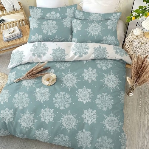 Snowflake duvet cover - snowflake,