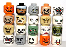Lego 20 Minifigure Head
