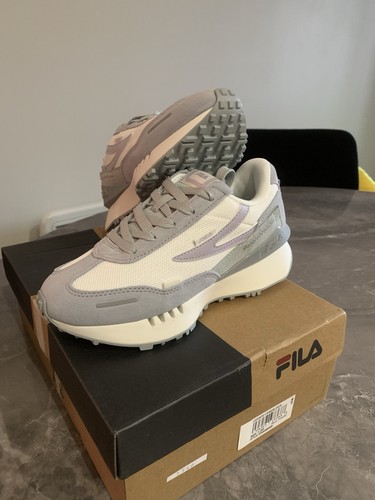 Fila grey white - fila, low