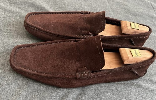 Gucci brown suede - gucci,