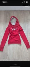 A&F red hoodie
