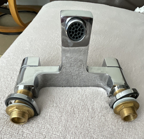 Chrome bath filler - , 2