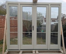 French Doors Hand Crafted Wood