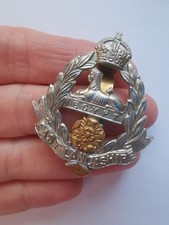 Vintage East Lancashire Egypt Cap Badge. R99