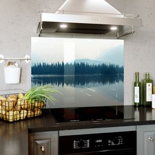Glass Backsplash Kitchen