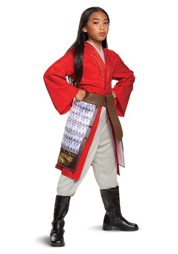 Disney mulan deluxe costume - mulan,