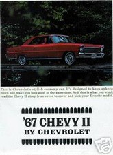 1967 Chevy II / NOVA Sales