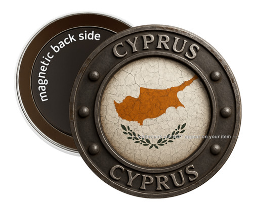 Cyprus country flag decorative - country,