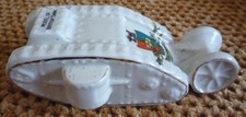 WW1 Willow Art China Coventry Crested China Tank Model of British Tank