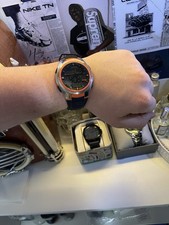 Lorus Digital Watch – Orange & Black – Perfect Condition