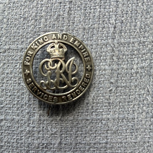 Ww1 silver wound badge for - silver,